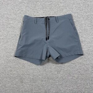 Proof Equator Hybrid Shorts Mens 31 Blue Performance Drawstring Huckberry